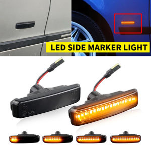 2Pcs Led Dynamic Turn Signal Light Side Marker Fender Sequential Lamp OEM:63148360589 For BMW 5 Series E39 1995-2003 M5