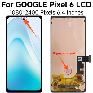 AMOLED LCD for Google Pixel 6 6A 6Pro 7 7A 7Pro 8 8A 8Pro Series LCD Display Touch Screen with Bracket