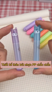 COMBO VỈ 6 MÀU - BÚT NHỚ DÒNG M&G AHM22504 - BÚT DẠ 6 MÀU