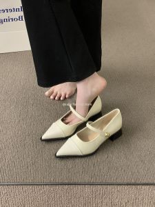 XUJIA | Mary Jane Style Single Shoes Heels