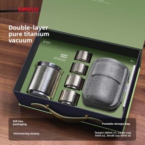 SIMELO | Portable Travel Tea Set Titanium