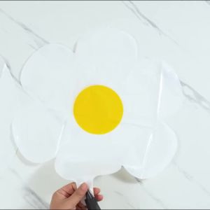 Bộ Bóng Bay Số 40 Inch Màu Trắng Daisy & Vàng/hồng Macaron Dùng Trang Trí Tiệc Sinh Nhật Kỷ Niệm Đạo Cụ Chụp Ảnh
