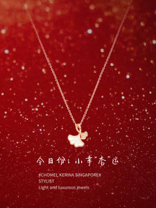 Chomel Kerina Original Pure Silver Necklace Womens Luxury Design Pearl Mother of Pearl Pendant Birthday Gift for Girlfriend Best Friend