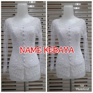 atasan kebaya payet sabrina+ longtorso