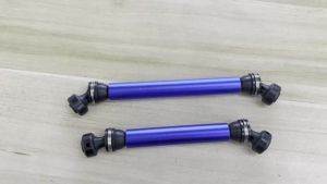 Xe RC Hợp Kim Nhôm 45 # Combo Trục Truyền Động Bằng Thép CVD Bộ Phận Nâng Cấp 4WD Phía Trước Phía Sau Cho Axial RBX10 Ryft