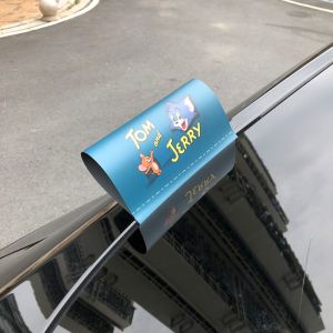 Washed Mark Stick Label Car Stick Label Lego Cat and Mouse Bumper Stickers Body Customization Creative Car Club Logo