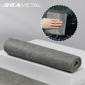 SEAMETAL Khăn Lau Xe Hơi Sợi Nhỏ 30X30Cm Vải Lau Xe Hơi Thấm Hút Cao Khăn Lau Xe Hơi Giẻ Lau Khô Một Lần Phụ Kiện Chăm Sóc