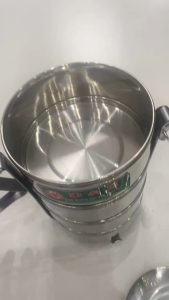 Cà Mên Hộp Cơm Inox 304 4 ngăn Đường Kính 14cm