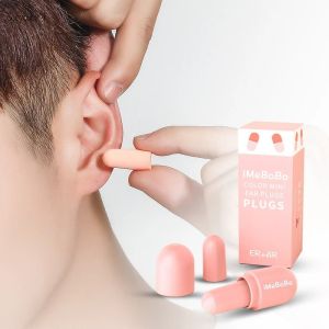 Anti-Noise Sleeping Ear Plug Earplugs For Sleep Special Mute Soft Sponge Soundproof Ear Protection Noise Reduction Eartip