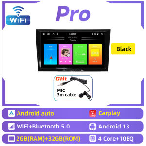 Carplay Autoradio 2 Din Android Radio GPS WIFI Auto Car Multimedia 8" Screen Stereo for Opel Tigra TwinTop 2004-2009