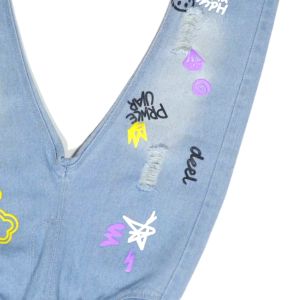 2Y-10Y Seluar Denim Jeans Panjang Unisek Baby Boy Baby Girl Long Denim Jeans Jogger Pants Bottom Fashion