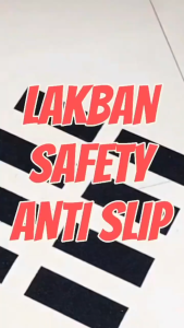 Lakban Safety Grip Anti Slip 5CM 5M Tape Anti Licin 5 CM x 5 Meter Sticker Ujung Lantai Anak Tangga