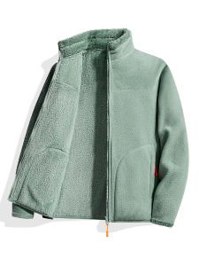 LIEYAN | Fluffy Plush Fleece Cardigan Hoodie Sweatshirt