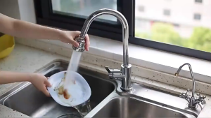 [SG Ready Stock] Kitchen Sink Universal Brass Faucet Extender 360-Degree Rotation 3-Mode Water-Saving Pressurized Sink Filter