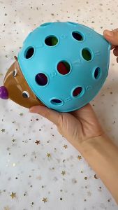 Spike Hedgehog Toy Kids Color Number Sorting Matching Toy Montessori Educational Toys Mainan Focus Training Toys