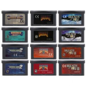 Bandai | GBA Game Cartridge Advance Wars/Breath of Fire/kirby/Super Street Fighter Series 32 Bit Video Game Console Card for GBA SP NDS