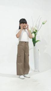 kulot cargo anak korean style usia 5-17 tahun