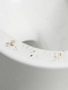 SyokSyok ECOCO Hard Bristle Toilet Brush Long Handle Bathroom Cleaning No Dead Angle Punch-Free Stain Removal