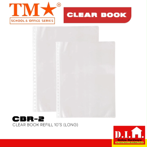 Do It Home TM Clear Book Refill 10s Long CBR-2