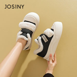 Josiny | Thick Sole Faux Fur Snow Boots Insulated Casual