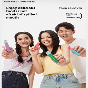 Portable Stain Remover Pen Clothes Fabric Grease Detergent Anti-Yellowing Instant Stain Remover Pen For Emergency Use