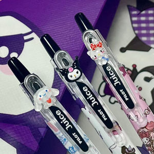 Limited Edition PILOT Juice Pen with Stickers for Exam Question Brushing Japanese Style Neutral Pen Reversible Core Plastic Handle