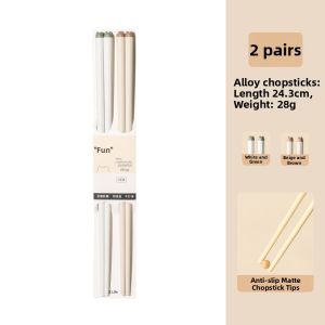 CAROTE | High-Quality Antibacterial Heat-Resistant Chopsticks for Individual Use