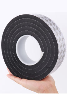 3M Soft 2 meter Self-adhesive Window And Door Sealing Strip Dust And Insect Proof Soundproofing Foam EVA Acoustic Foam noise insulation Rubber dusting sealing tape Window Accessories