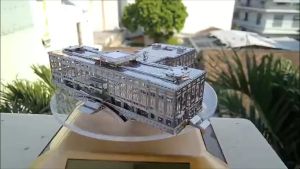 Mô Hình Dinh Độc Lập Sài Gòn (Kim loại lắp ghép 3D)