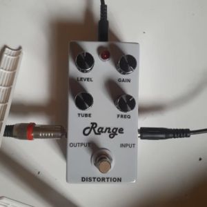 Efek Gitar Distortion Cabsim stompbox custom pedal Range