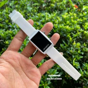 Jam Led Minie Series New | Free Batrai Jam Tangan Wanita Led Wathc Digital Murah Tahan Air Persegi Panjang Cod//Jam Tangan