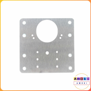 Amoki Cabinet Hinge Repair Plate Stainless Steel Brackets Cupboard Door Hinge Repair Plate 90mm*90mm
