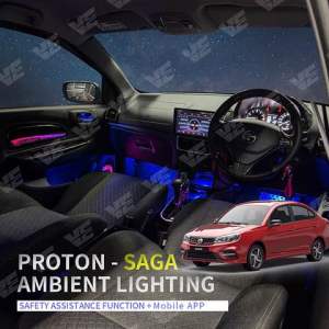 [Proton Saga] OEM Interior RGB LED Ambient Light