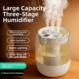 YIYUE | High Fog Capacity 3 Nozzle Humidifier USB Chargeable Battery