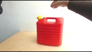 10L Oil Tank Fuel Gasoline Tank Petrol Water Carrier With Spout Motorcycle Tong Minyak