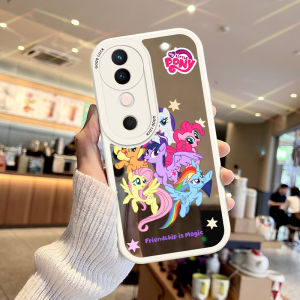 NAZHIMING | Cartoon Pattern Mirror Phone Case for Vivo Phones