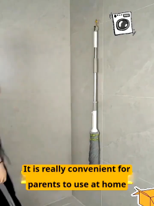 D&D ZH1031 Self-Wringing Spin Mop 360° Magic Tornado Mop with Easy Spin Floor Cleaning Handle