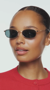 Sunnies Studios Billie (แว่นกันแดดโพลาไรซ์ทรงสี่เหลี่ยม สำหรับยูนิเซ็กส์)