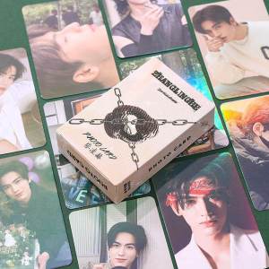 Entertainment Celebrity Zhang Linghe Laser Small Card Tan Jianxi Wang Helid Zhou Shen Surrounding Three-Inch Lomo Card