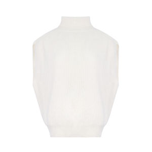 Wildberry | Áo Blouse Cổ Cao Trắng Thời Trang Elegante Cho Nữ