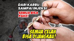 (GRIP ON 60-502) Tip Cleaner Stainless Karburator Motor 60-502 GRIP ON / Jarum Kawat Ulir Sikat Pembersih Carburator Injector 60 502 GRIP ON