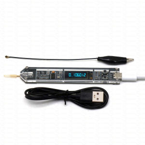200Hz~100MHz Pen probe Frequency METER OLED Display Frequency Counter for RF Measurement Signal medium wave short wave radio
