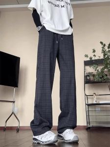 Quần Dài Nam Cleanfit American Ice Silk Summer Thin Drapey Micro Flare Knife Straight Leg Casual Long Pants