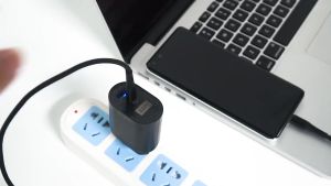 GaN Charger 65W USB QC3.0 PD 33W Fast Charge For iPhone Laptop Android
