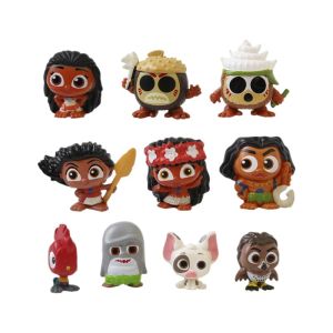 Herocross | Cartoon Moana Princess Maui Chief Tui Tala Heihei Pua Action Figure Collection Model Cute Doll Toys For Children Christmas Gifts