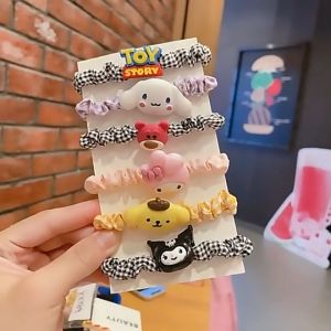 Dây Cột Tóc Hình Nhân Vật Hoạt Hình Dễ Thương Cho Nữ  - 01 cột tóc