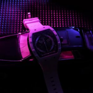 Mark Fairwhale | Đồng Hồ Cơ MARK FAIRWHALE Ultra Light Tonneau Tourbillon Dành Cho Nam Phát Sáng Chống Nước Tự Động Với Các Vạch Số Ả Rập
