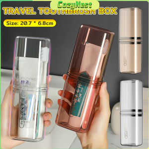 C.N. Simple Mouthwash Cup Portable Travel Toothbrush oothpaste Storage Cartridge Travel Supplies