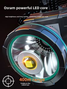 Warsun W68 Headlamp LED Super Bright Long Range Rechargeable Outdoor Mining Light Elastic Band Night Fishing Ultra Long Battery Life