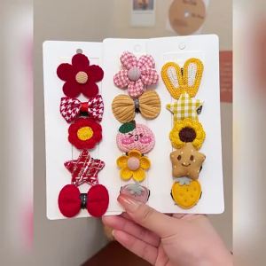 Baby Hair Clips Gentle on Hair Magic Tape Hair Accessories